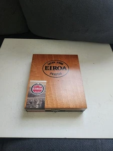 Caja de cigarros de madera vacía Eiroa 38 X 7 Maduro Lancero 63/4x77/8x11/2 - Imagen 1 de 6
