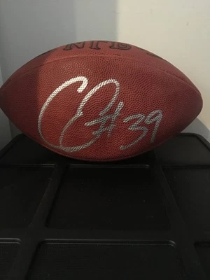 Upper Deck Authenticated Memorabilia signed Curtis Enis Football - Image 1 of 4