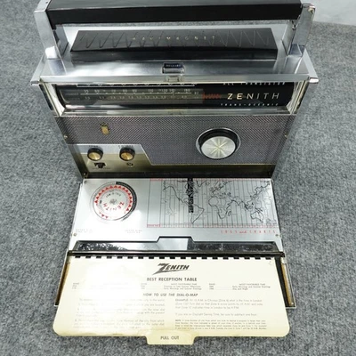 Zenith Transoceanic многодиапазонный Royal модель 1000-D транзистор радио проверено США 🔥 - Изображение 1 из 4