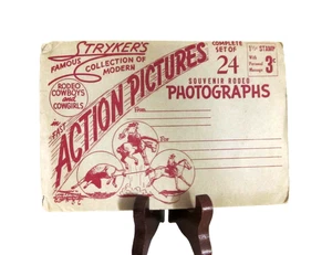 Strykers Rodeo Photographs #3 Cowboys & Cowgirls in Action Set of 24 Photos 1940 - Picture 1 of 5