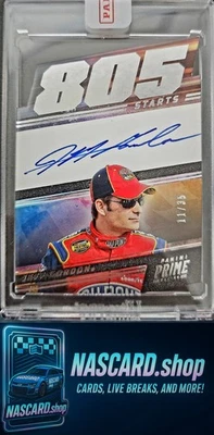 2023 Panini Prime #PNS-JGO Jeff Gordon Die Cut Prime Number Signatures #/35 - Image 1 of 2