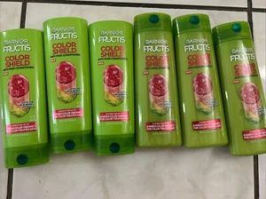 6 Garnier Fructis Color Shield Acai Berry & Grape Seed Oil Shampoo Conditioner - Picture 1 of 1