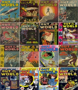 1956 - 1959 Out of This World Comic Book Package - 16 eBooks on CD - Picture 1 of 3