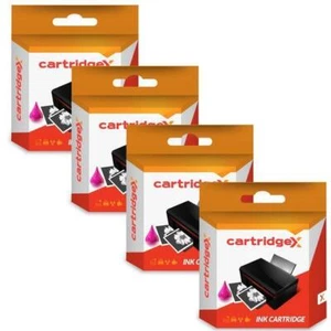 4 Magenta Ink Cartridges for 100XL Lexmark Pinnacle Pro 901 - Picture 1 of 1