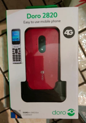 Doro 2820 - Téléphone Portable simplifié 2G à Clapet - idéal Senior - NEUF - Photo 1/2