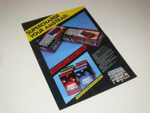 Volantino ~ 'Supercharge Your Amstrad' ~ Pubblicità Amstrad - Foto 1 di 1