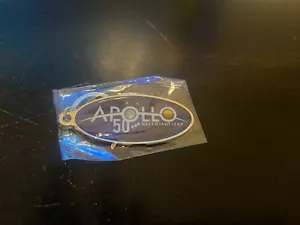PORTACHIAVI LOGO NASA LANDING LUNARE SPACE PORTACHIAVI APOLLO 50° ANNIVERSARIO - Foto 1 di 2