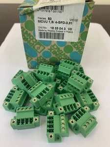 Phoenix Contact / PCB Connector / MCVU 1.5/4-GFD-3.81 / 1833043 - Picture 1 of 7
