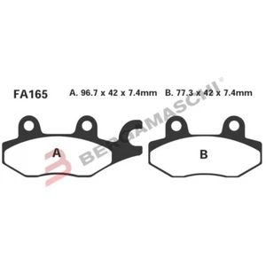 PASTIGLIE FRENI PER KAWASAKI ATV SUZUKI ANTERIORE EBC FA165TT ORGANICA MOTO - Foto 1 di 5