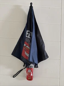 Disney Pixar's Cars Lightning McQueen Red/Black "I am Speed" Umbrella - Picture 1 of 8