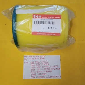 FABRICANTE DE EQUIPOS ORIGINALES FILTRO DE AIRE SUZUKI 13780-03G00 LTA400/LTF400 EIGER/LTZ400/LTA500/LTF500 - Imagen 1 de 1