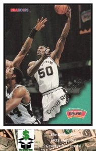 1996-97 Hoops #143 David Robinson - San Antonio Spurs - Picture 1 of 2