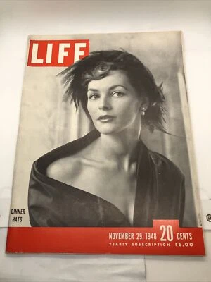 1948 November 29 LIFE Dinner Hats Japan's World Leaders Sentenced to Hang - Image 1 of 4