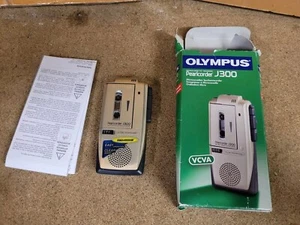 Olympus Pearlcorder J300 Registratore a microcassette - solo parti - Foto 1 di 4