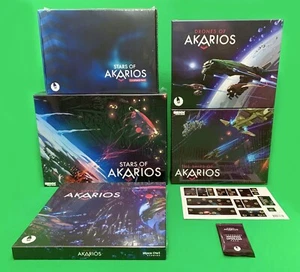 Paquete de Juego de Mesa Stars of Akarios - Núcleo, Envíos y Todo Nuevo Juego 1.5 - Imagen 1 de 12