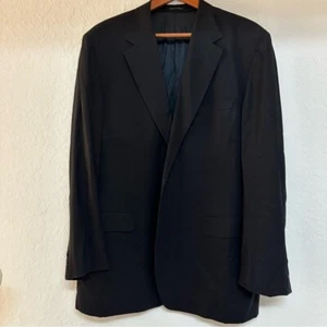 Canali Wool Sports Coat Suit Jacket Blazer with Flaws 58R Professional Preppy - Picture 1 of 6