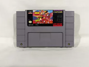 Super Nintendo SNES Disney The Great Circus Mystery Cart Only Tested Cleaned - Picture 1 of 6