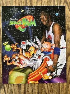 Space Jam Michael Jordan Bugs Bunny 100 Piece Puzzle Playmates 1996 Complete