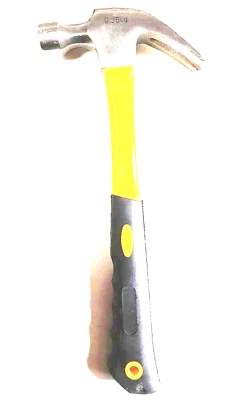 12oz Rip Claw Hand Hammer Milled Face Framing Hammer 350g Fibre Glass Handle2533 - image 1 of 3