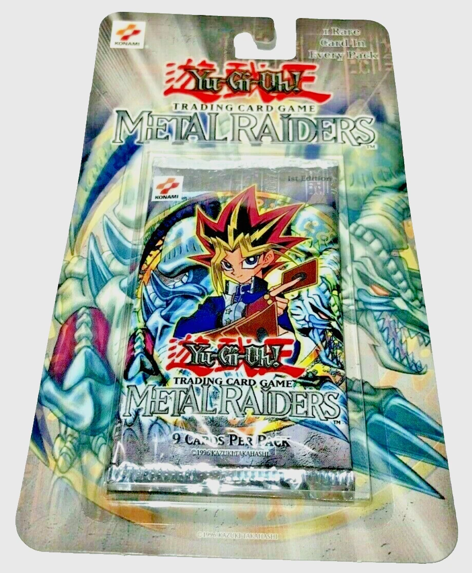 Yu-Gi-Oh! TCG Metal Raiders Sealed Collectible Card Game Packs for