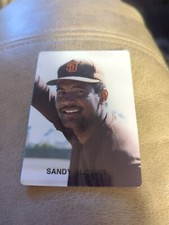 1989 PREVIEW Rob Broder Baseball Card #2 Sandy Alomar San Diego Padres Oddball