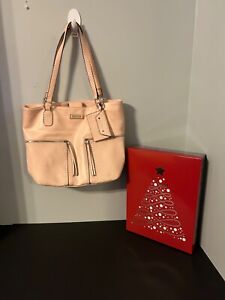 Kenneth Cole Reaction Handbag,Pink NWOT,Satchel Style,comes with Christmas Box