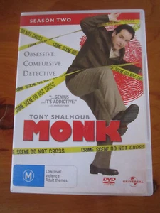 DVD  MONK SEASON TWO BOX SET 4 DISC SET   GREAT  ** MUST SEE ** - Picture 1 of 2