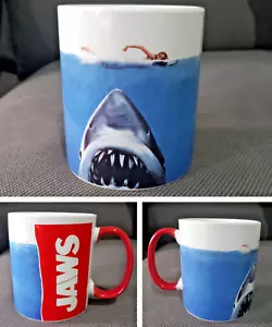 JAWS Movie Poster Shark Mug - Ideal gift - Very Good Condition - Picture 1 of 7