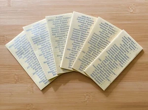 "Paquetes de etiquetas de Star Wars para base/soportes de figura de acción de 3,75"" 6 juegos 3 de cada tipo" - Imagen 1 de 4