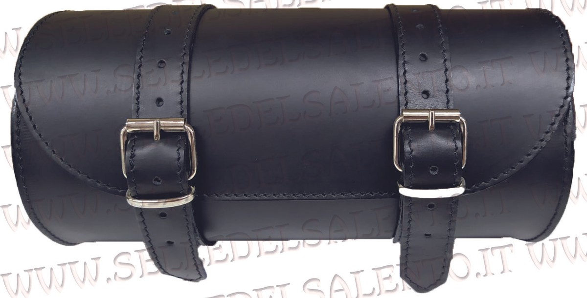 Borse Laterali Moto In Pelle PU - Set Universale Vintage Per Bagagli | Marrone, Resistente All'Acqua - Foto 4