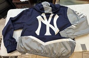 New York Yankees MLB Mitchell & Ness Cooperstown Windbreaker Jacket (XL)