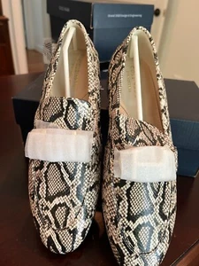 Cole Haan Modern Classic Python Print Loafers Women’s  8 NIB - Picture 1 of 5