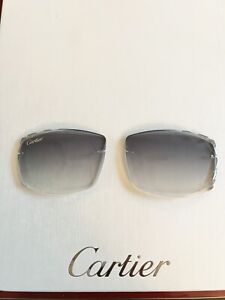 Graphite Cartier Diamond Cut Lenses For Buffalo, Wood, Acetate, C Decor Wire