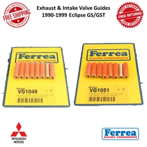 Ferrea Exhaust & Intake Valve Guides Fits 90-99 Eclipse GS/GST #VG1049 & VG1051 - Picture 1 of 10