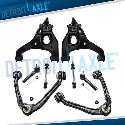 8pc RWD Front Control Arms Sway Bars for Chevy Silverado 1500 GMC Sierra 1500 - Image 1 of 4