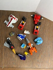 Bandai Mighty Morphin Power Rangers Operation Overdrive Megazord Zord Parts Set - Picture 1 of 7