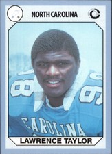 1990-91 North Carolina Collegiate Collection Multi-Sport Card #86 Taylor
