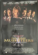 Vintage 1993 “THE THREE MUSKETEERS” Movie Poster (27x41) CHARLIE SHEEN 