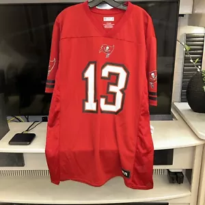 Mike Evans Tampa Bay Buccaneers NFL Team Apparel NFLPA Red Sz XL Jersey Printed - Picture 1 of 13