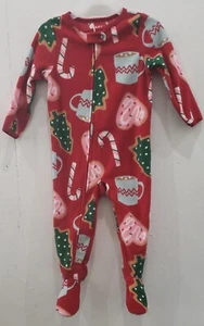 Carter's Child of Mine Toddler Baby Holiday One-Piece Pajamas Multicolor 3T - Picture 1 of 6