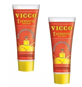 2 Pack Vicco Turmeric Skin Cream Ayurvedic Remedy 30 G - free ship - Picture 1 of 2
