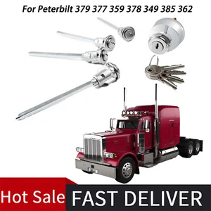 For Peterbilt 379 377 359 378 349 385 362 Door Locks & Ignition Switch & Keys - Picture 1 of 11