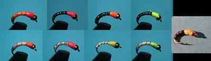 (077) 20x Goldhead Okey Dokey Buzzers HAND TIED FLIES TROUT FISHING FLY <>< - Picture 1 of 10