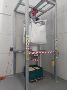 BIG-BAG-Entladestation Entladesystem mit Entladetrichter Trichter - Bild 1 von 8
