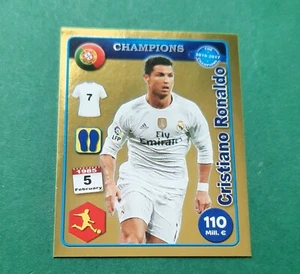 🔥ULTRA RARE GOLD RONALDO CR7 TEKMA 2016-2017 WE ARE THE CHAMPIONS #5 - Picture 1 of 3