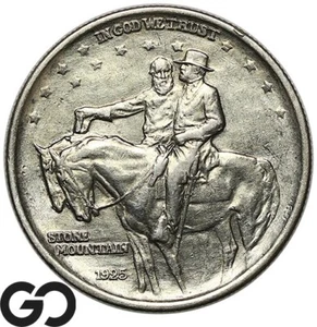 1925 Stone Mountain Commemorative Half Dollar - Picture 1 of 3