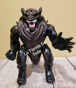 FIGURINA DINOSAURO MOSTRO NERO GORZAK GOZARK 1993 VINTAGE - Foto 1 di 7