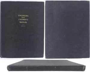 Manual de ingenieros de locomotoras bombero preguntas respuestas libro de tren Herrick 1941 - Imagen 1 de 24