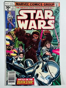 Star Wars # 3 von 6 Battle on the Death Star (NEUE HOFFNUNG) 30¢ ORIGINAL 1977 Marvel - Bild 1 von 11