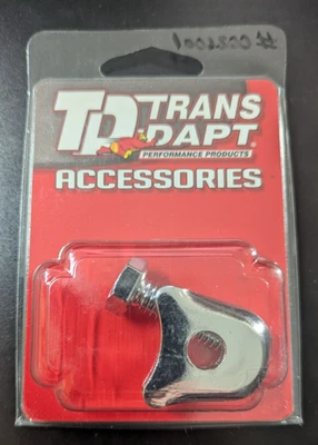Transdapt 4455 ORG MFR-Style Distributor Clamp All For Ford-Chrome NEW - Image 1 of 2